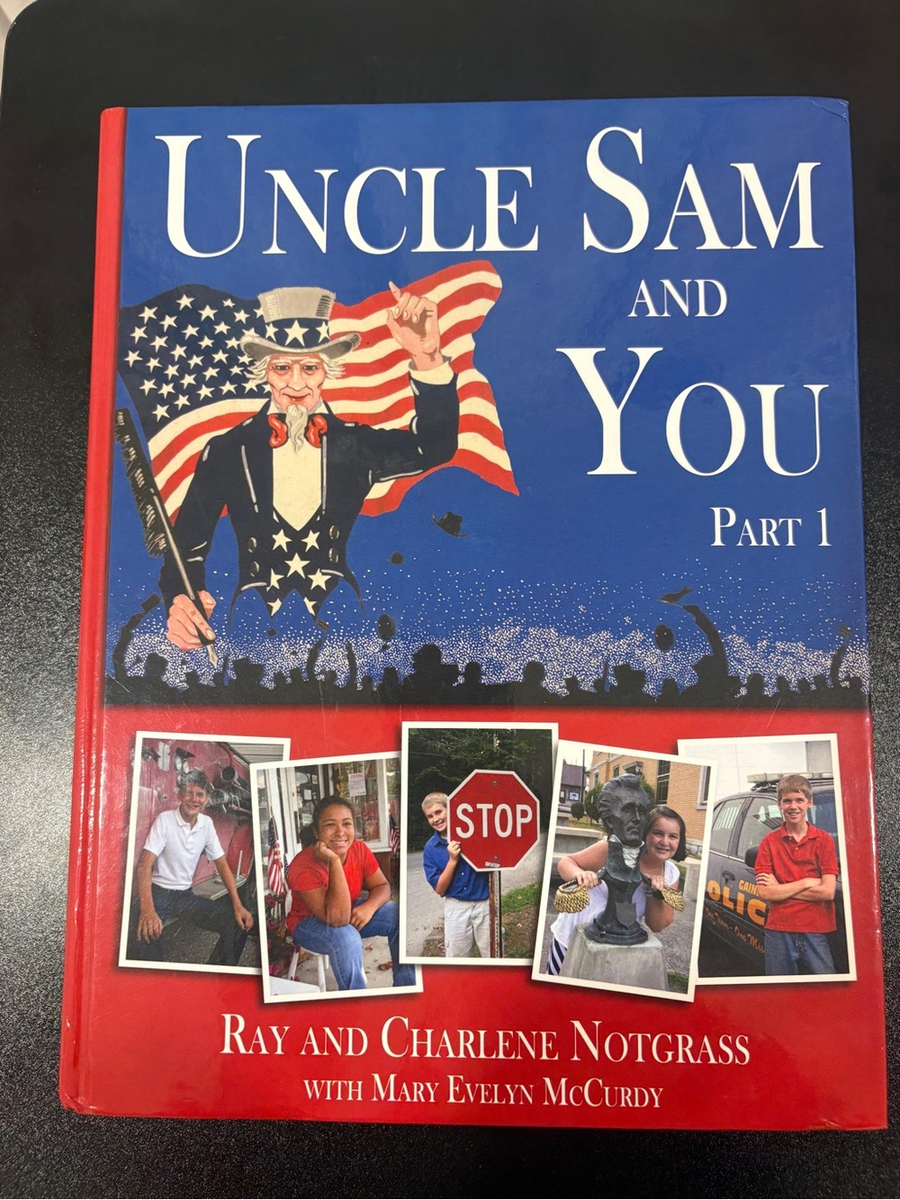 Uncle Sam and You Part 1 - Patriotic Blue & Red Hardcover